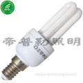 slim T2 2U energy saving lamp 7mm tube dia 3w 4w 5w 6w 7w 8w 9w 10w 11w